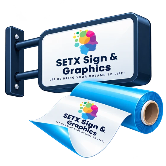 SETX signs and vinyl